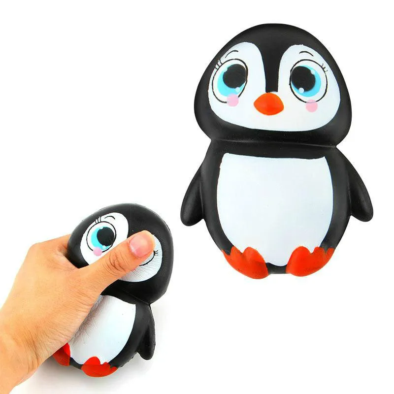 penguin squeeze toy