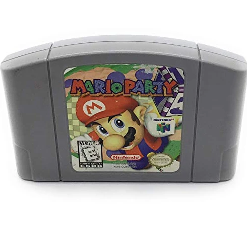 

New For Nintendo 64 N64 Game Card Mario Party 1 Video Cartridge Console