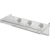 Large Window Sill Suction Cup Plants Shelf Acrylic Floating Window Shelf for Support Planter Pots Create an Indoor Garden