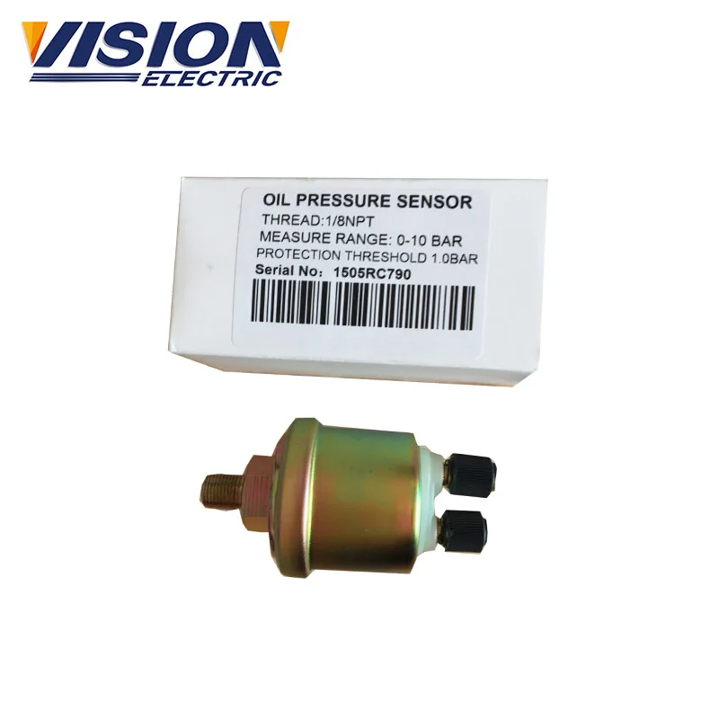 
1/2 NPT 1/8 NPT 0-10 Bar Engine VDO Oil Pressure Temp Sensor Watar Temperature Sender 