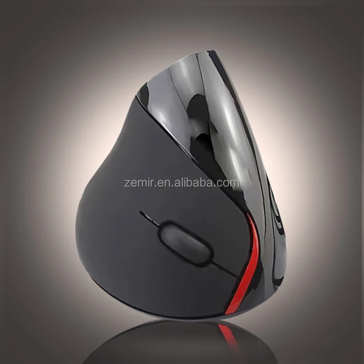 computer accessories S6 2.4G Wireless Ergonomic Vertical Mouse 1000 / 1200 / 1600DPI 5 Buttons Rechargeable Battery