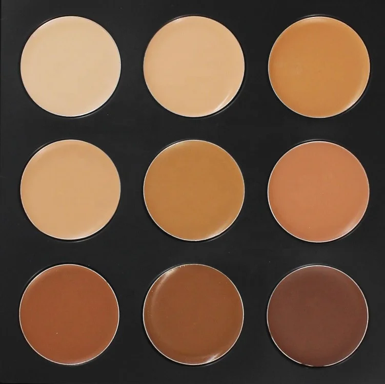 
Popular 9 Color Shading Highlighter Powder Makeup Private Label Contour Palette 
