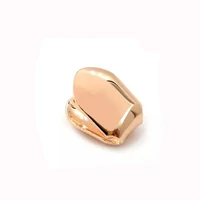 

Hop Hip Bling Rose Gold color Single Teeth Grillz TG023-RG1