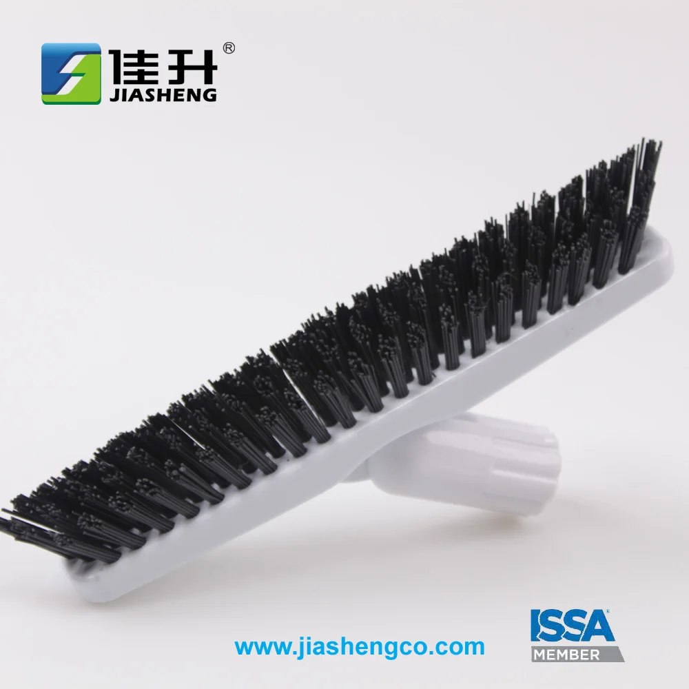 Commercial Tile And Grout Corner Cleaning Brush Angled Attaches With