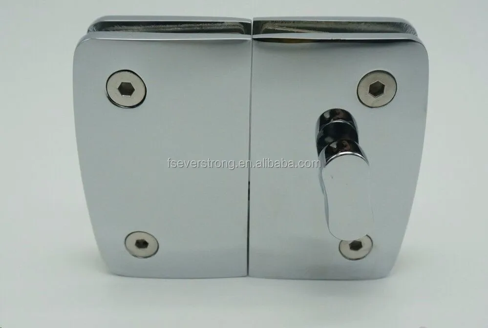 Everstrong Glass Door Latch With Item Number Sth012 And With Indicator And Door Bolt Lock
