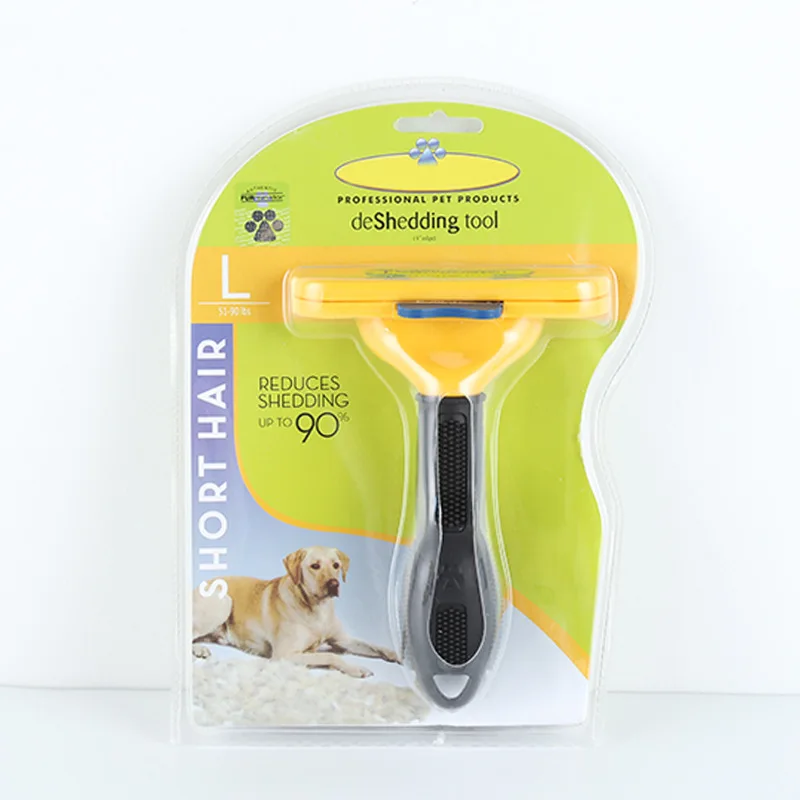 

Factory direct sale dog cleaning supplies third generation hairdressing comb pets brush dog, As picture