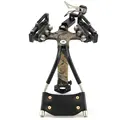 Slingshot Crossbow For Hunting Powerful Wrist Slingshot Catapult For Outdoor Hunting With Arrow Base and Flashlight
