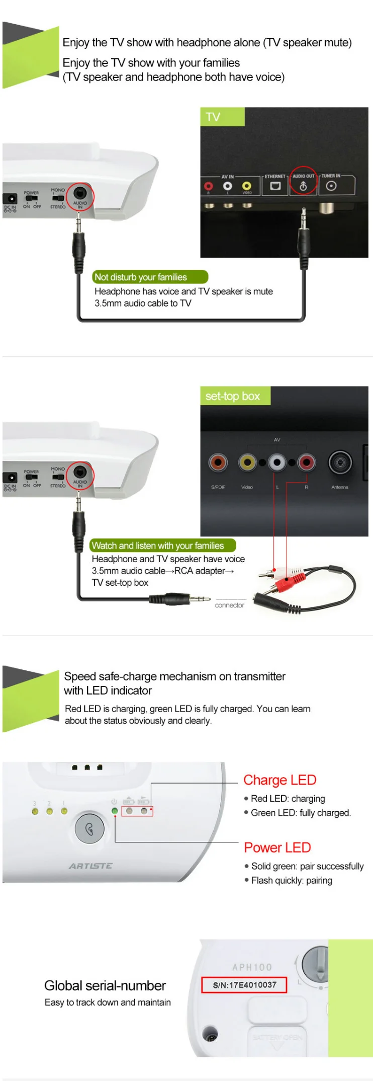 tv speaker for hearing impaired
