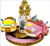 Elong cheap price amusement park machine candy carousel horses for sale