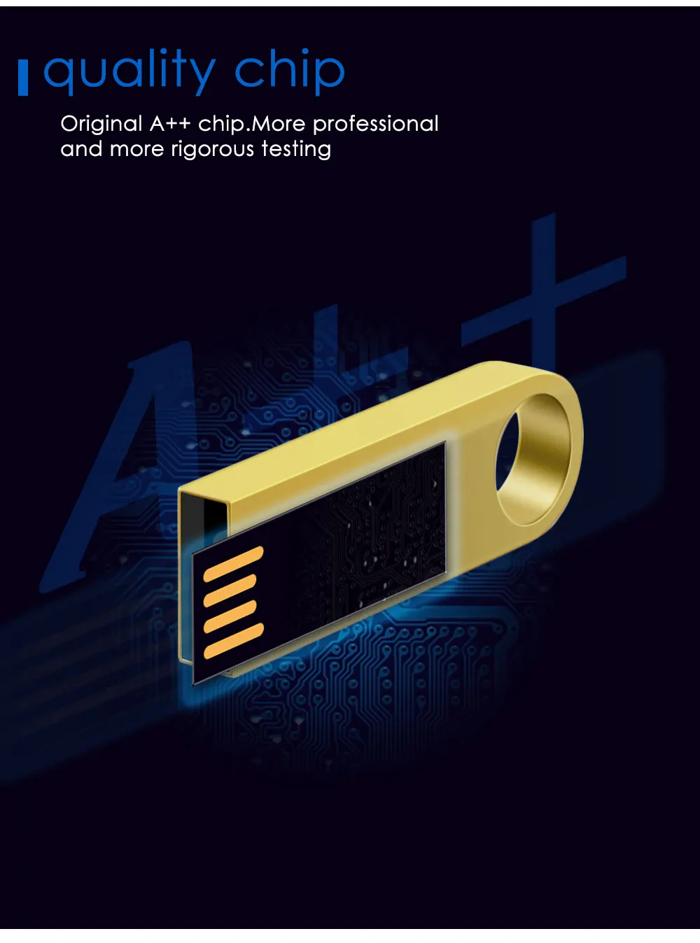 Colorful Custom Promotional Metal USB Key 16GB pendrive 32GB 64gb 4gb usb flash drives 128gb pen drive with key ring - ANKUX.COM