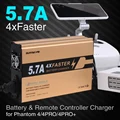 Sunnylife 4 Faster Charger 4in1 Battery and Remote Controller Charger 5 7A Big Current for DJI