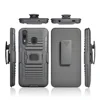 Hard pc tpu accesorios para shockproof back cover kickstand phone case with belt clip For Samsung A20/A30 case