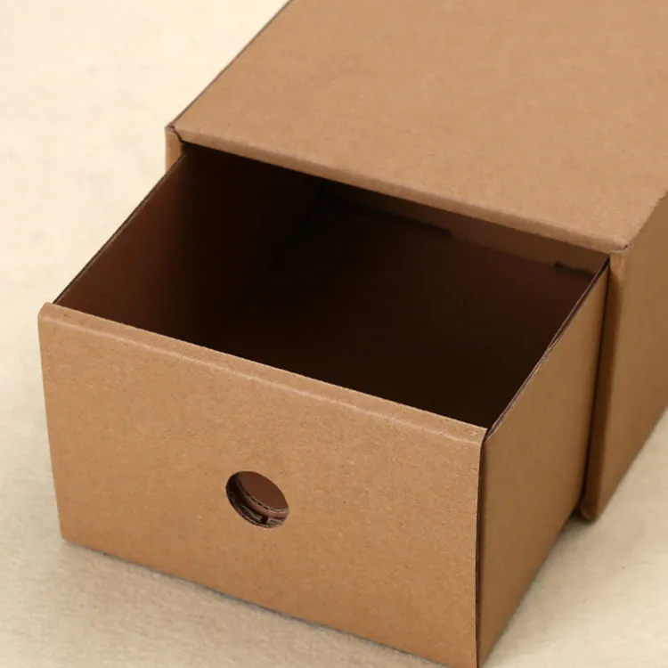 Wholesale Kraft Paper Gift Drawer Shoe Boxes Custom Storage Shoe Slide ...