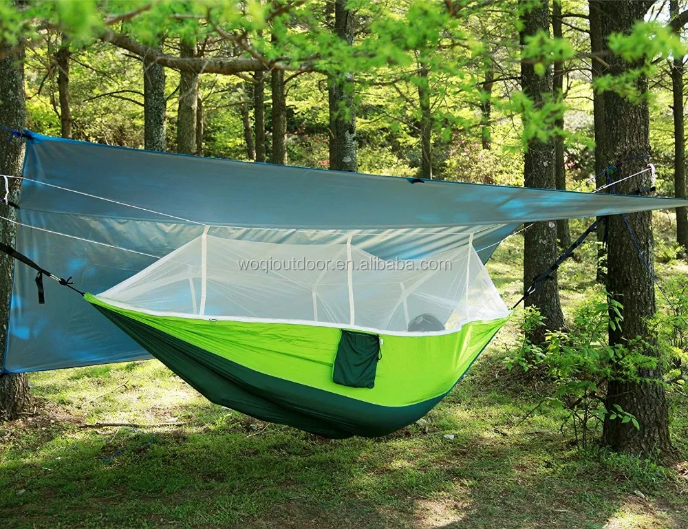 Woqi Outdoor Camping Tent Rain Fly Tarp 210t Nylon Ripstop Pu 3000