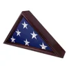 united state flat display holder rack flag holder Wood Challenge Coin Display American flat display case