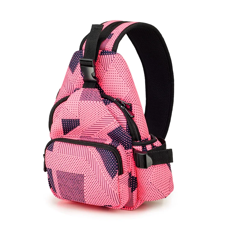 pink sling backpack