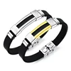 UK Jewellery Bulk Jewelry 316L Stainless Steel Great Wall Pattern Men's Bracelet