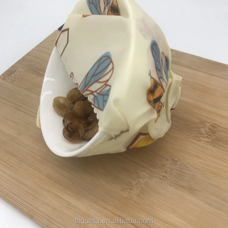 
Reusable Strong Viscosity Beeswax Food Storage Wraps 
