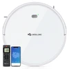 Dealdig Robot Vacuum Cleaner Floor Cleaning Robot Supporting App Voice Control Big Suction 1200Pa