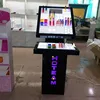 LED Lighting Acrylic Cosmetic Display Counter