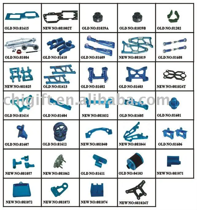 exceed rc parts