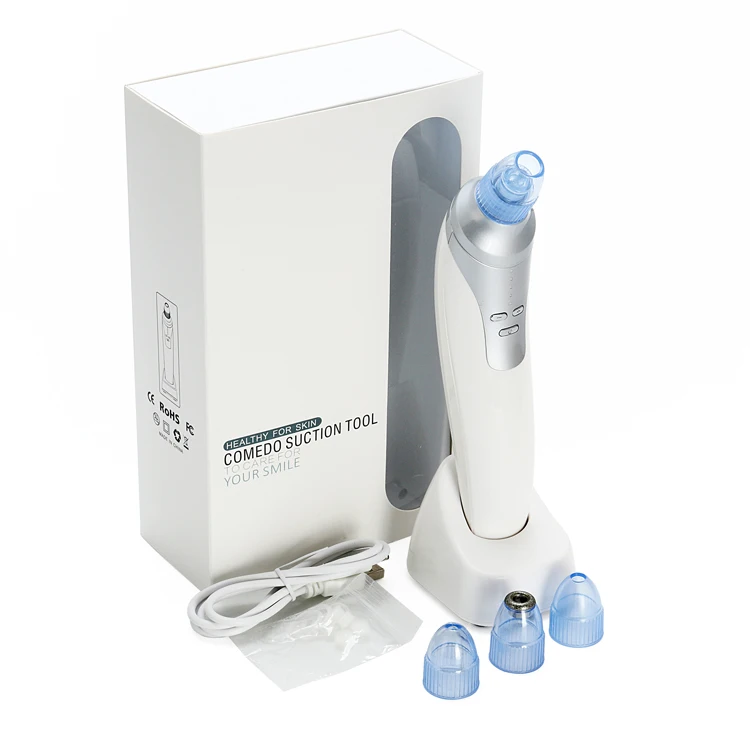 Best home use portable vacuum suction blackhead Remover Tool Set pore cleaner For Acne