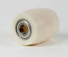Nylon fork roller for hand pallet truck curve surface with two lines
