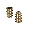 Furniture Screw insert with internal and external tooth Nut Countersunk head Hex socket customized service
