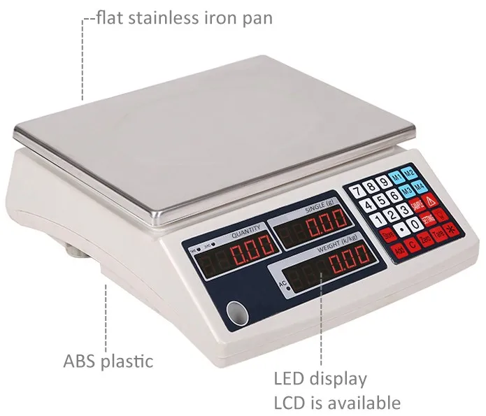 30kg Electronic Digital Counting Scale For Coins And Small Parts With
