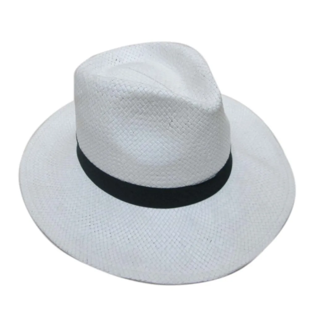 white panama hat