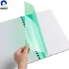 Rigid transparent colourful A3 A4 A5 plastic PVC binding cover