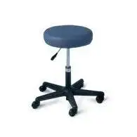 Hausmann Economy Air-Lift Stool-Lever Adjust-Short Height-Navy