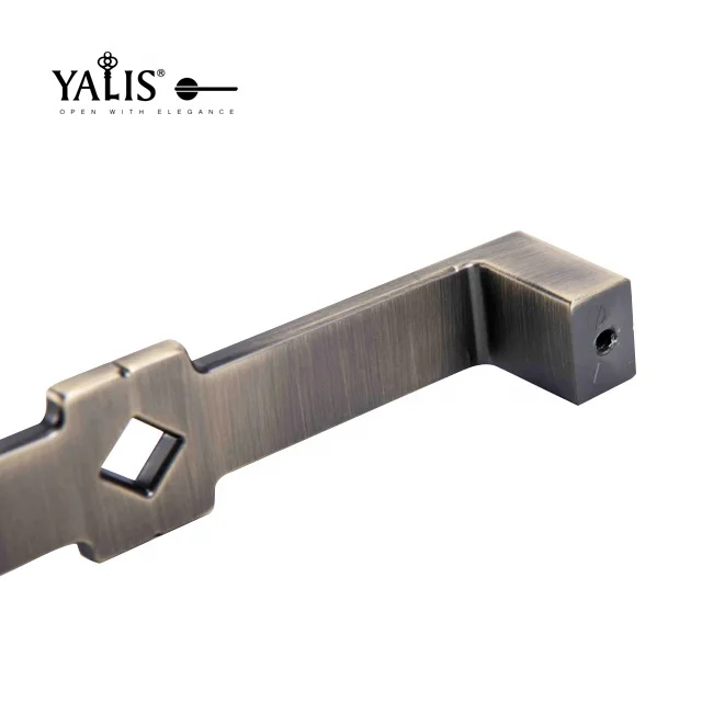 
New design plastic drawer double sided flush square door pull handle 