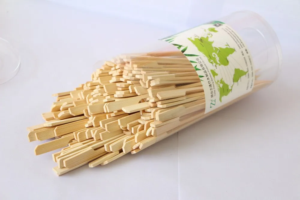 100 Natural Wood Bamboo Flat Craft Sticks Buy Sushi Teppo Bamboo
