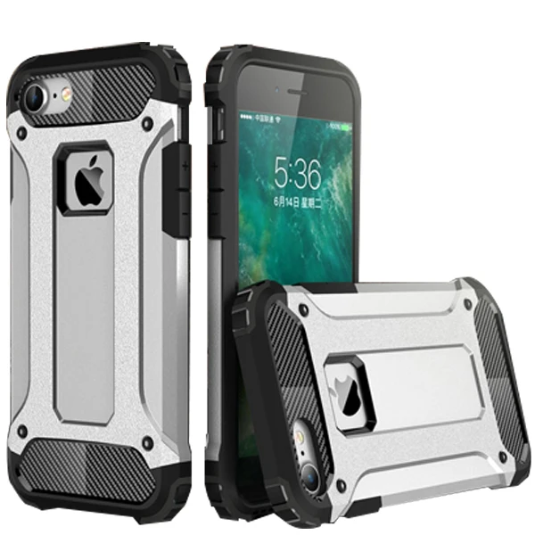 

2017 hot new products PC TPU armor mobile phone case cover for iPhone 7, N/a