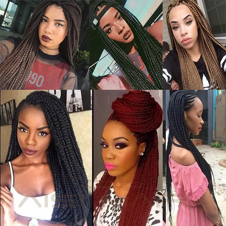 Aisi Hair 20 Inch Ez Braids Synthetic Hair Bulk Jumbo