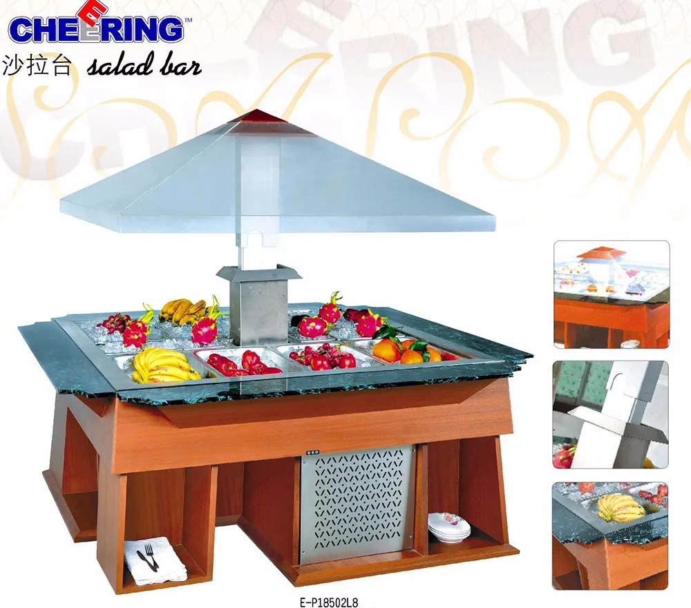 Commercial Salad Bar For Hotel/ Cafeteria/buffet/selfservice