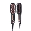 hair straightener brush mini ionic hair flat iron for personal use