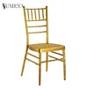 Wholesale stacking mental chiavari chair tiffany chair for wedding rental with 10 years warranty