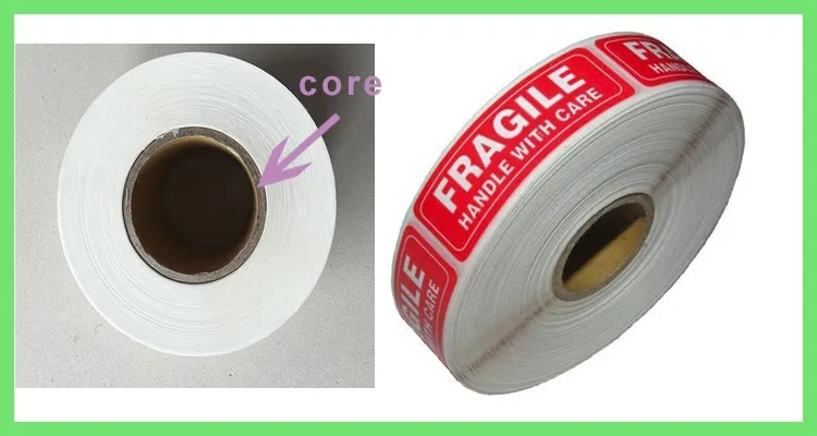 250gsm 40x105x500 labels  blank glossy paper labels tag