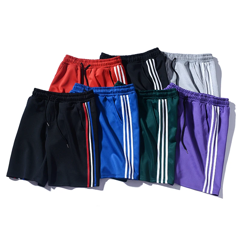 Cheap Custom Blank Running Sports Gym Mens Striped Shorts - Buy Striped ...