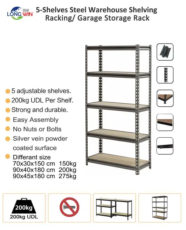 storage racks and shelves