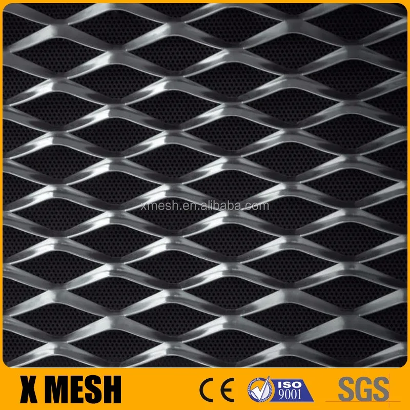 Flattened Expanded Metal Mesh With 4x8 Feet Size For Screening Or