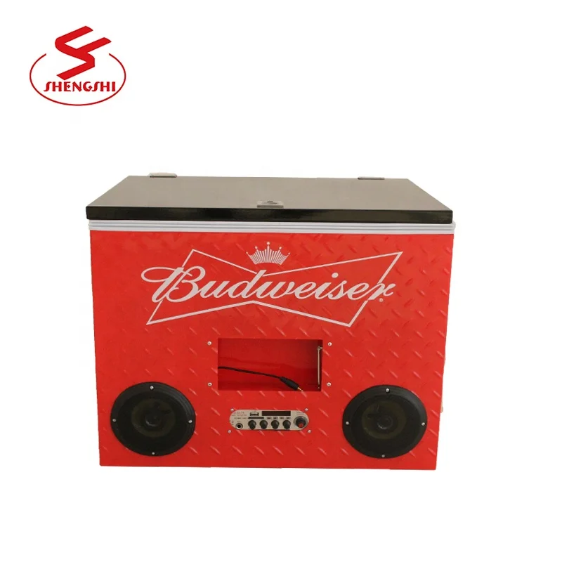 Waterproof Cooler Box Insulated Speaker Cooler Box With Radio 6 Beer