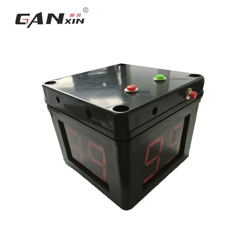 

Ganxin GSPT 4 Faces Poker Clock Battery Powered Poker Tournament Timer Poker Timer Chess