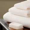 Cotton waffle weave bath towel waffle linen bath towel
