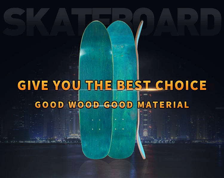 Custom Uncut Skate Wooden Blank Skateboard Deck For U Shape Pool Buy