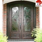 Puertas dobles de Metal Lowes para Exterior