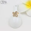 stylish girlish wear latest model fancy flower 18k ring for party