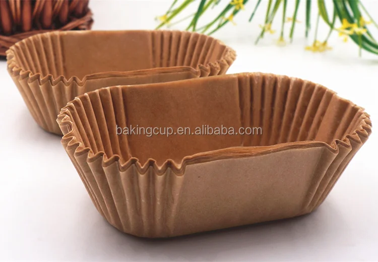 Loaf Tin Liners With High Quality Greaseproof Paper Cases For Cupcakes